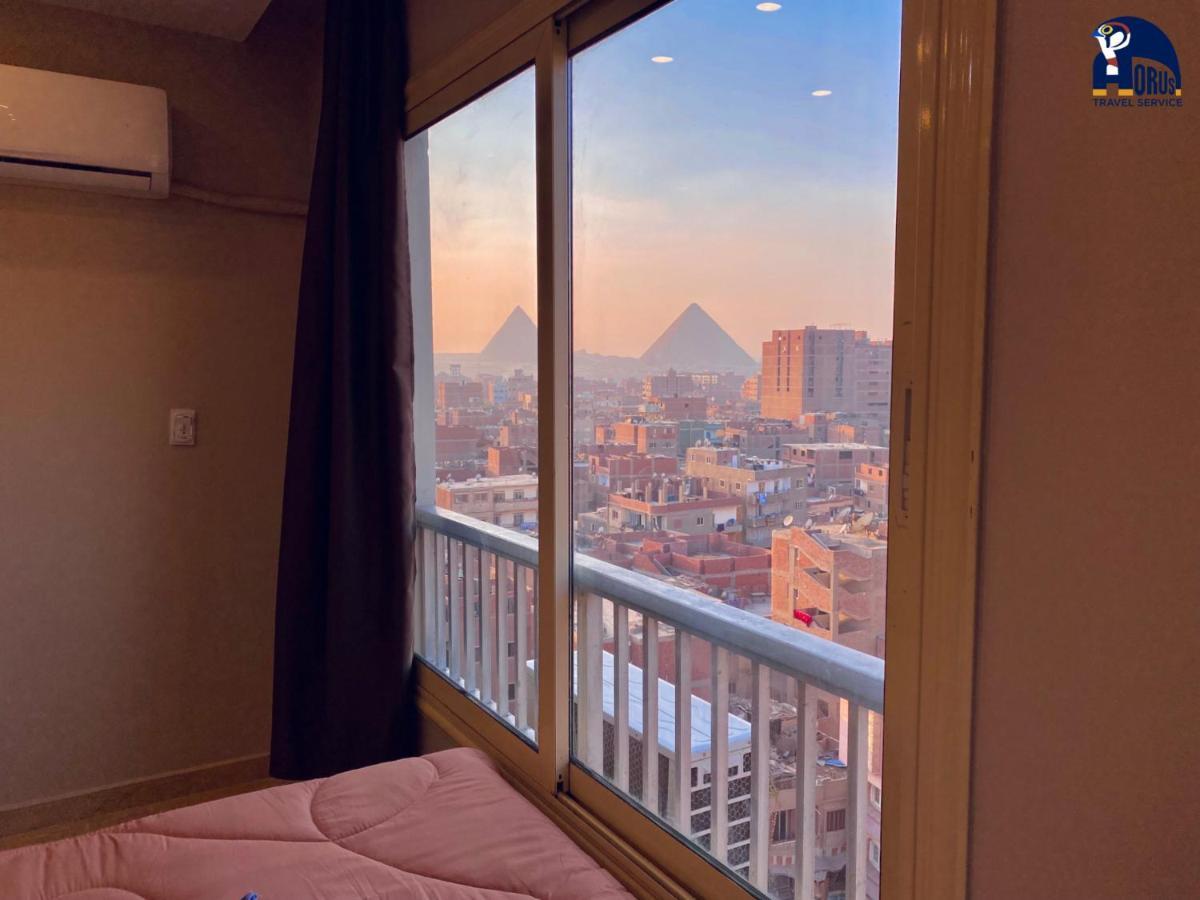 Horus Horizon Inn Pyramids View Kafret el-Gabal エクステリア 写真