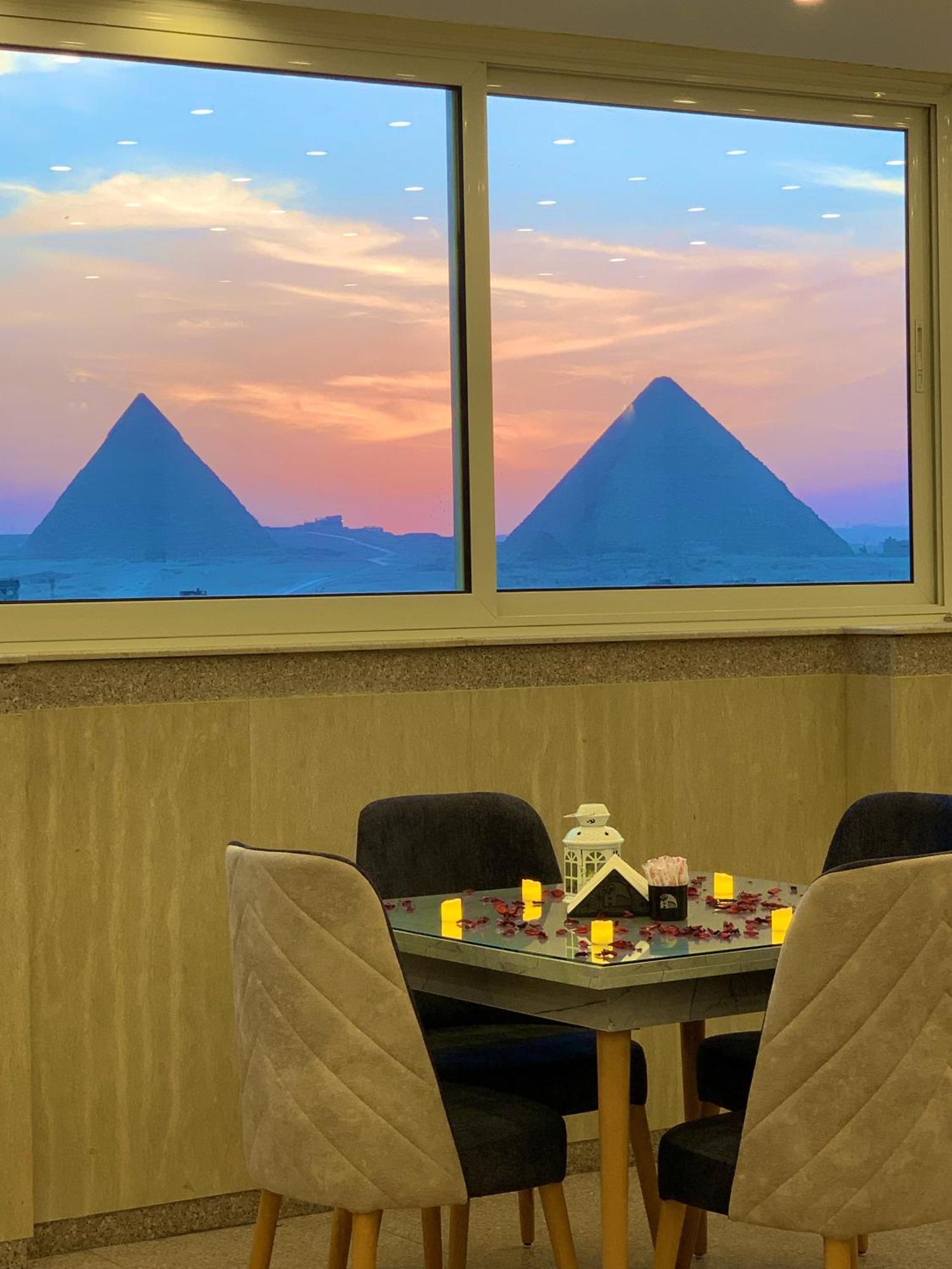 Horus Horizon Inn Pyramids View Kafret el-Gabal エクステリア 写真
