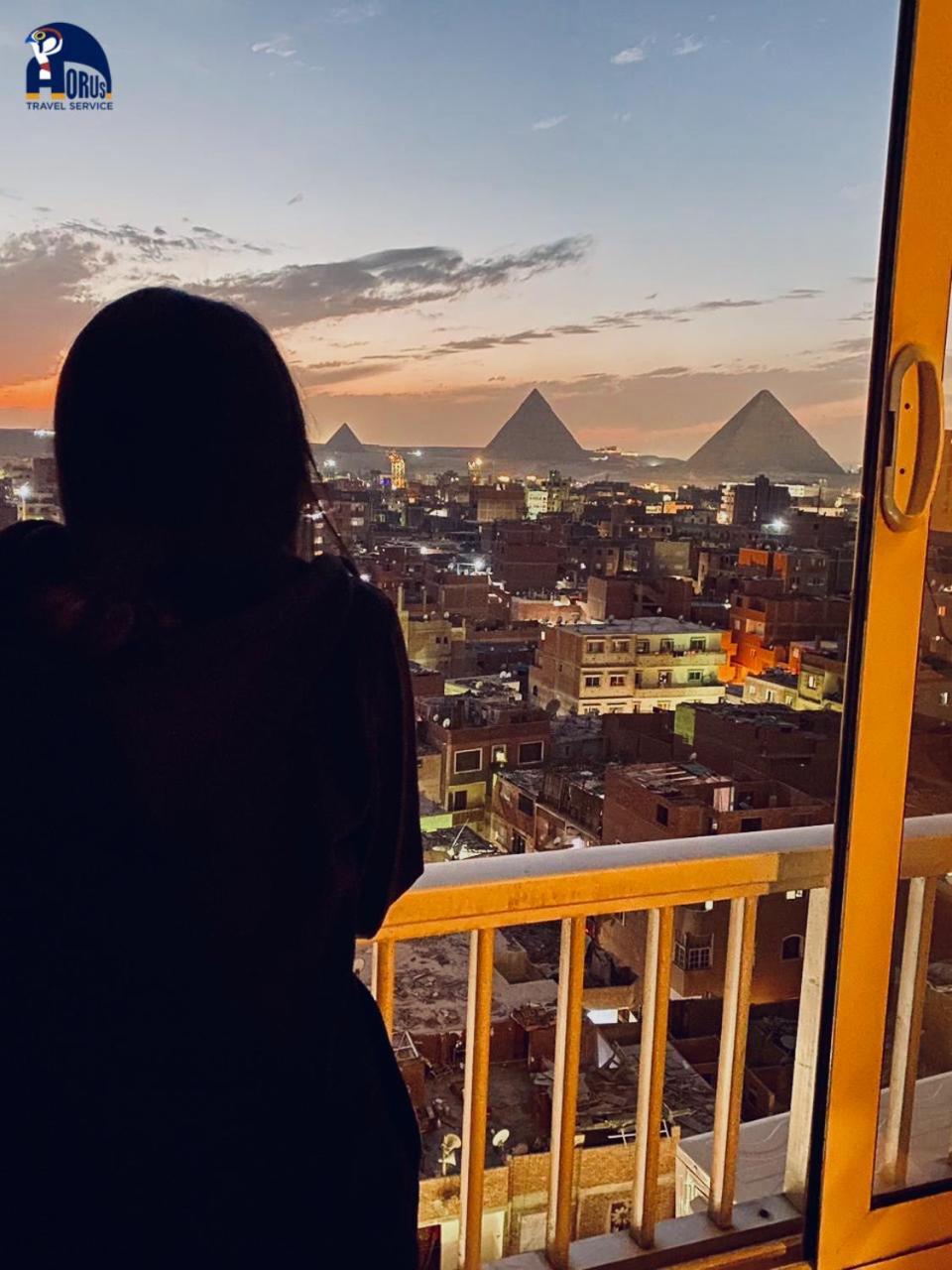 Horus Horizon Inn Pyramids View Kafret el-Gabal エクステリア 写真